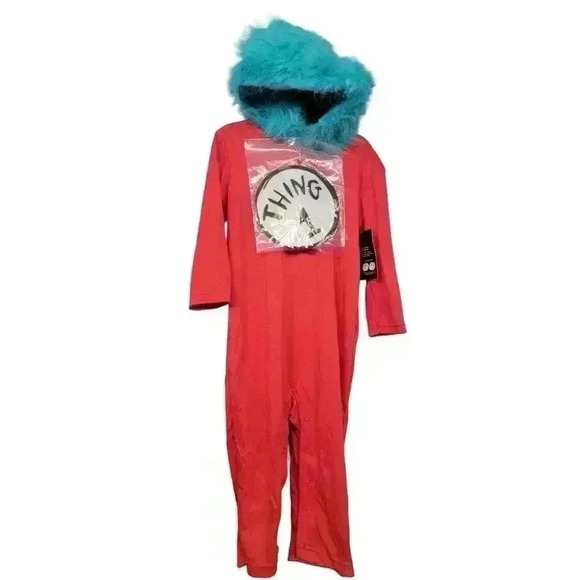 Spirit Halloween Other - Thing 1 Hooded coveralls